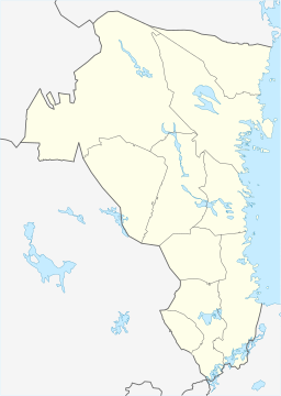 Kittesjön på kartan över Gävleborgs län