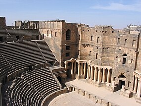 Theaters on Roman Theatre At Bosra   Wikipedia  The Free Encyclopedia