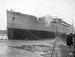 RMS Celtic efter sjösättningen.