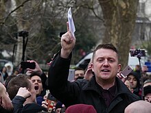 Robinson was the EDL's co-leader during its period of major growth and national attention Tommy Robinson (2).jpg