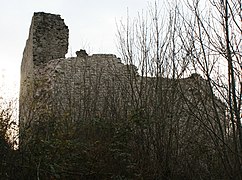 Vaudémont, tour Brunehaut XIe siècle.