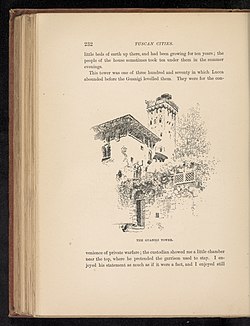 Page from Tuscan Cities (1886)