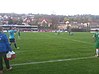 Verletzungspause beim Spiel der Regionalliga Bayern zwischen dem VfB Eichstätt und dem FV Illertissen (1:1) am 17. April 2018