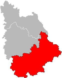 Location of Qarku Montmorillon