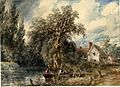 Willy Lott's Cottage by John Constable, 1832