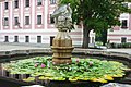 Brunnen im Schlosshof Wittingau (Třeboň)