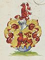 Wappen der Grafen von Calw in David Wollebers Chorographia Württemberg, [Schorndorf] 1591