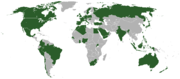 Countries for which YouTube is localized.