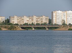 The Donkhovka River in Konakovo. May 2008.