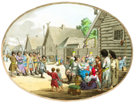 Кристиан Гейслер Воскресенье в деревне. 1803