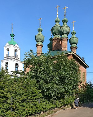 916. Храмовый комплекс церквей Вознесения и Благовещения Автор — Николай Васильевич Белавин