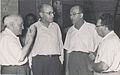 Con Ben-Gurion y Pinchas Sapir, 1956