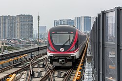 金義東線列車出繡湖站（2022年2月）