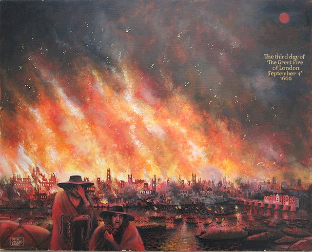 8 The Great Fire of London 1666