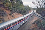 Superliner cars on the San Francisco Zephyr in 1980