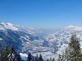 Adelboden in de winter