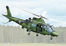 A Swedish Armed Forces A109 LUH, designated Hkp-15A Agusta A109 (Hkp-15A) 15025 25 levels.jpg
