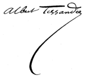 signature d'Albert Tissandier