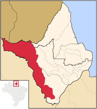 Localização de Laranjal do Jari no Amapá