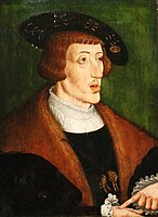 Anonyme - Ferdinand de Habsbourg (Ferdinand Ier, empereur du Saint-Empire romain germanique) circa 1530