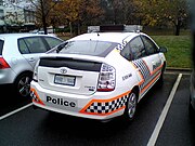 Australian Federal Police Prius Car