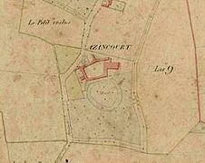 Azincourt - cadastre de 1851