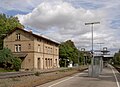 Empfangsgebäude des Ditzinger Bahnhofs