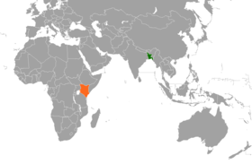 Bangladesh et Kenya