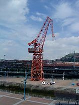 Grua Carola, Itsasmuseum Bilbao