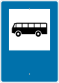 Bild 243 Haltestelle von Omnibussen