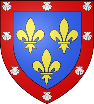 Description de l'image Blason fr Bourbon-Parme (petites armes).svg.