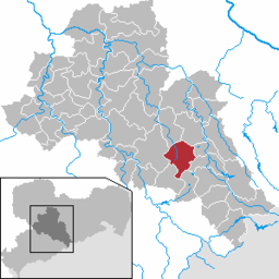 Brand-Erbisdorf i distriktet Mittelsachsen