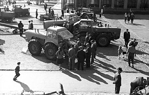 traktorok archív fotón
