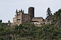 Une vue d'ensemble du château du Katz.