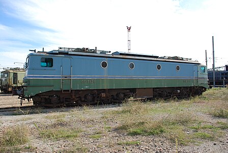 La CC 7121 a Miramas nel 2010