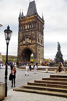 Bridge Tower of Charles Bridge in Prague CZ-prag-altst-karlsbr-1.jpg