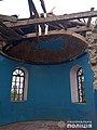 Церква святого Миколи після російського обстрілу (вересень 2022 року)
