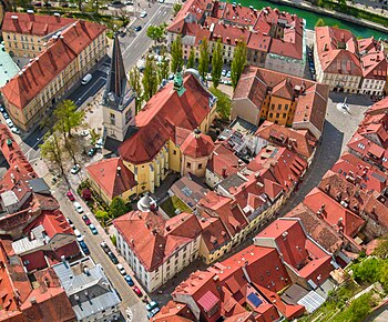 Slika:Church of St. James (Šentjakobska cerkev), Ljubljana.jpg