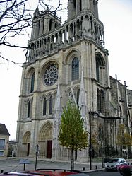The Collegiate Church of Our Lady, in Mantes