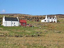 Crofts at Borreraig on the island of Skye Crofts at Borreraig - geograph.org.uk - 137969.jpg