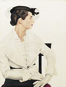 Portrait of a lady by Bernard Boutet de Monvel, 1936.