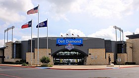 Бейсбольный стадион Dell Diamond в Раунд-Роке