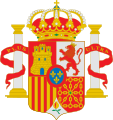 Versión del Escudo de España con las Columnas de Hércules