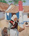 Jeune paysanne portant un panier (1904)