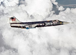 לוקהיד F-104 סטארפייטר - מטוס קרב חד-מנועי על-קולי מתוצרת חברת לוקהיד מרטין האמריקאית.