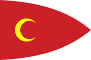 A type Standart Flag of the Ottoman Empire