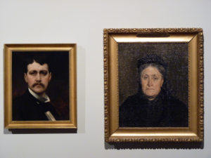 Autoportrait et Portrait de la mère de l'artiste, musée des Beaux-Arts La Cohue de Vannes.