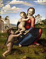 „Madona su Kūdikiu ir Šv. Jonu Krikštytoju“ (apie 1518, Uficių galerija, Florencija)