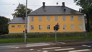 Gullbergsbrohemmet sett från Friggagatan.