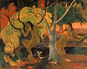 Bathers in Tahiti by Paul Gauguin, 1897
